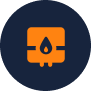 Gas Heating Icon